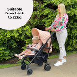 MB52 Stroller - Blush Melange - Grade A