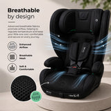 My Babiie MBCS75 SE Toddler to Booster R129 Car Seat with ISOFIX - Midnight Black
