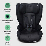 My Babiie MBCS75 SE Toddler to Booster R129 Car Seat with ISOFIX - Midnight Black