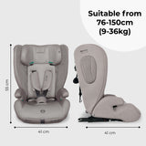 My Babiie MBCS75 SE Toddler to Booster R129 Car Seat with ISOFIX - Mink