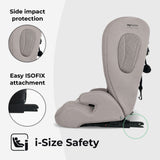 My Babiie MBCS75 SE Toddler to Booster R129 Car Seat with ISOFIX - Mink