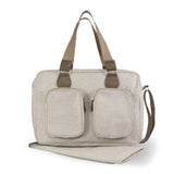 My Babiie Billie Faiers Oatmeal Herringbone Deluxe Changing Bag