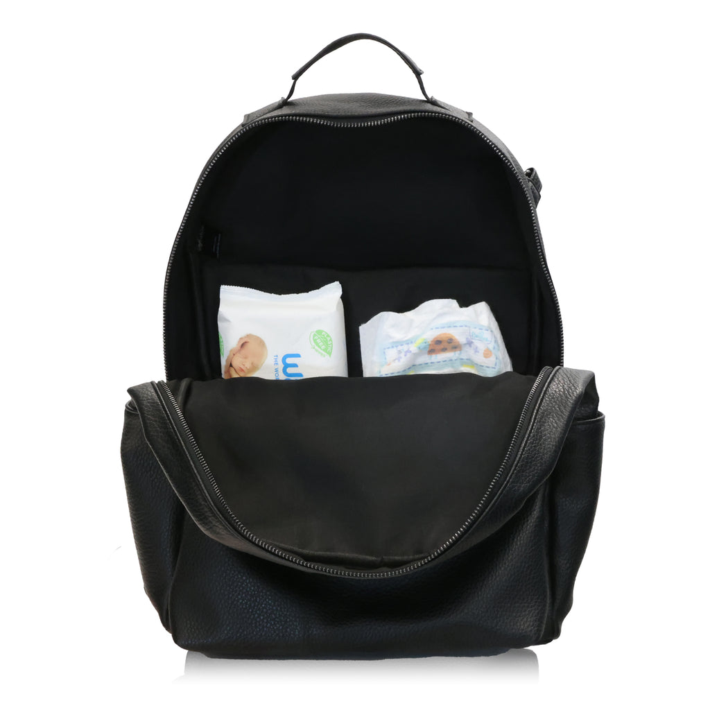 bibiba faux leather backpack My Babiie Backpack Pro Changing Bag