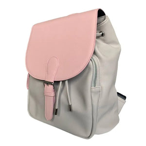 My Babiie Dani Dyer Grey & Pink Backpack Changing Bag - Grade A