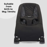 My Babiie Black Reclining Baby Bouncer