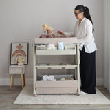 My Babiie Baby Changing and Bath Unit - Herringbone