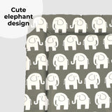 My Babiie Grey Elephants Changing Mat
