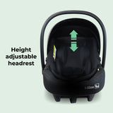 My Babiie MBCS01 i-Size Infant Carrier Car Seat (40-87cm)