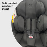 MBCS02 i-Size Infant Carrier Car Seat (40-87cm) - Black - Grade A