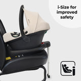 My Babiie MBCS02LT i-Size Infant Carrier Car Seat (40-87cm) - Ivory