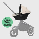 MBCS02 i-Size Infant Carrier Car Seat and ISOFIX Base - Ivory