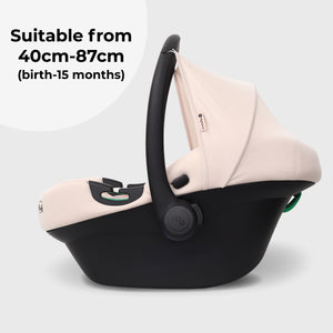 My Babiie MBCS02LT i-Size Infant Carrier Car Seat (40-87cm) - Blush Leopard
