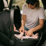 My Babiie MBCS05 Rotating Infant Carrier Car Seat and Base - Black
