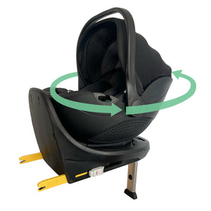 MBCS05 Rotating Infant Carrier Car Seat and Base - Black