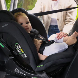 My Babiie MBCS100 i-Size (40-150cm) Car Seat Non-ISOFIX - Black
