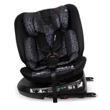 My Babiie MBCS200 Spin R129 Car Seat with Top Tether - Black Leopard