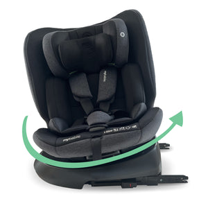 My Babiie MBCS200 i-Size (40-150cm) Spin Car Seat - Black