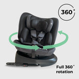 Spin R129 Car Seat with Top Tether - Black - GRADE A