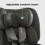 My Babiie MBCS200 i-Size (40-150cm) Spin Car Seat - Black