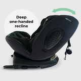 My Babiie MBCS200 Spin R129 Car Seat with Top Tether - Forest Green
