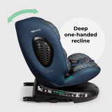 Spin R129 Car Seat with Top Tether - Blue Leopard - GRADE A