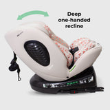 Spin Car Seat with Top Tether - Blush Leopard - GRADE A