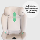 Spin Car Seat with Top Tether - Blush Leopard - GRADE A