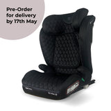 My Babiie MBCS23 i-Size (100-150cm) High Back Booster Car Seat - Billie Faiers Quilted Black