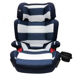 My Babiie MBCS23 Group 2/3 Car Seat - Blue Stripe - Grade A