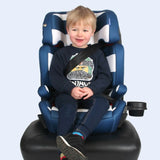 My Babiie MBCS23 Group 2/3 Car Seat - Blue Stripe - Grade A