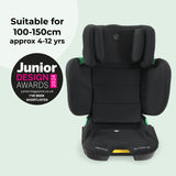 My Babiie MBCS23C i-Size (100-150cm) Compact High Back Booster Car Seat - Black