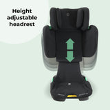 My Babiie MBCS23C i-Size (100-150cm) Compact High Back Booster Car Seat - Black