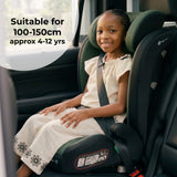 My Babiie MBCS23 High-Back Booster R129 Car Seat with ISOFIX - Forest Green