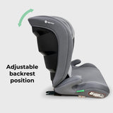 High Back i-Size ISOFIX Booster Seat - Grey - Grade A