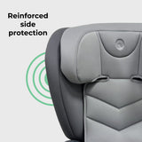 My Babiie MBCS23 High-Back Booster R129 Car Seat with ISOFIX - Grey
