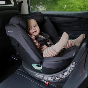 My Babiie MBCS300 i-Size (40-150cm) Spin Car Seat - Black