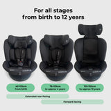 My Babiie MBCS300 i-Size (40-150cm) Spin Car Seat - Black