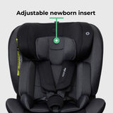 My Babiie MBCS400 Group 0+/1/2/3 iSize Car Seat - Black