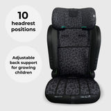 MBCS50 Toddler to Booster R129 Car Seat - Black Leopard - GRADE A
