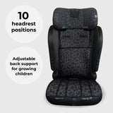 MBCS50 Toddler to Booster R129 Car Seat - Black Leopard