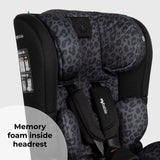 MBCS50 Toddler to Booster R129 Car Seat - Black Leopard