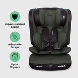MBCS50 Toddler to Booster R129 Car Seat - Green & Black - GRADE A
