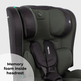 MBCS50 Toddler to Booster R129 Car Seat - Green & Black - GRADE A