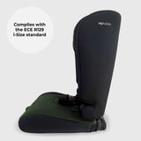 MBCS50 Toddler to Booster R129 Car Seat - Green & Black - GRADE A