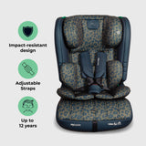 MBCS50 Toddler to Booster R129 Car Seat - Navy Leopard