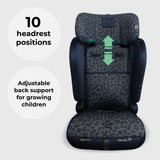 My Babiie MBCS50 Toddler to Booster R129 Car Seat - Navy Leopard
