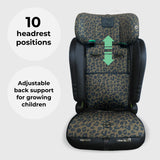 MBCS50 Toddler to Booster R129 Car Seat - Navy Leopard