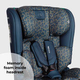My Babiie MBCS50 Toddler to Booster R129 Car Seat - Navy Leopard
