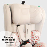 MBCS50 Toddler to Booster R129 Car Seat - Blush Leopard - GRADE A