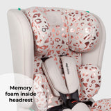 My Babiie MBCS50 Toddler to Booster R129 Car Seat - Pink Leopard